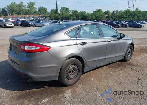 2014 Ford Fusion S from USA, damaged, VIN 3FA6P0G75ER296493